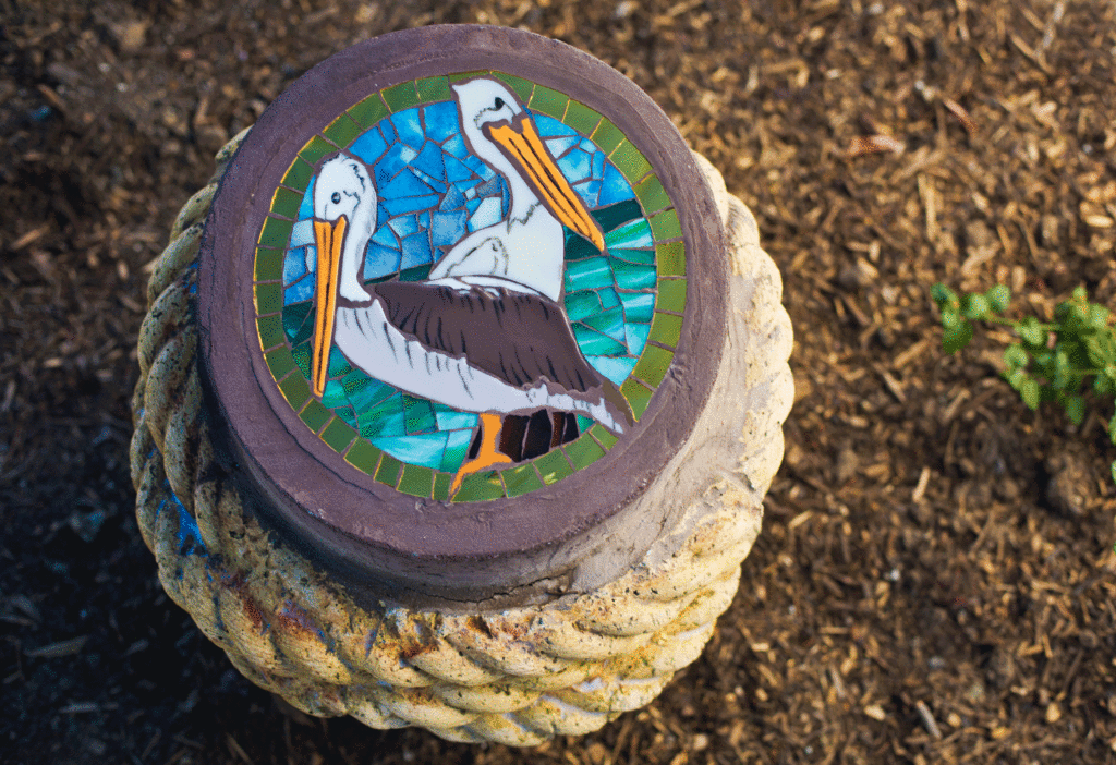 "We Are Seacliff" 14" x 24" Pelicans 2016