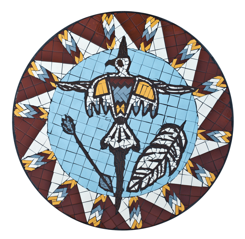 Native People, 42" 2017