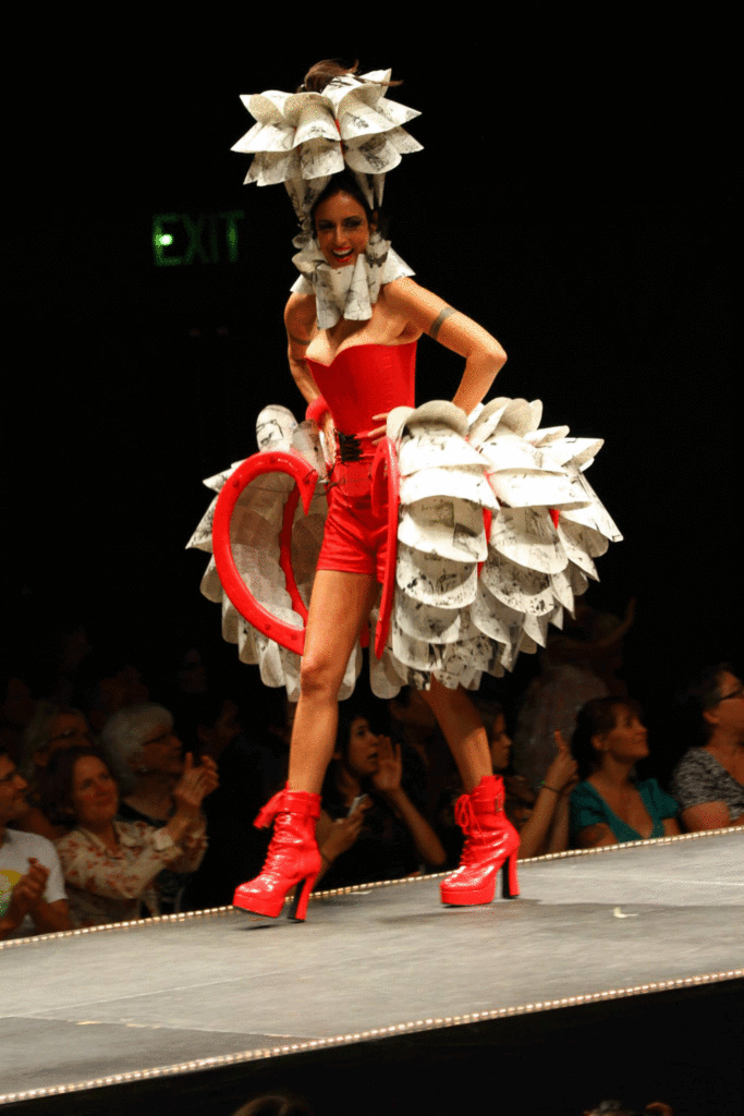 Head of Power, Seat of Knowledge, fashionART Runway Show, 2014