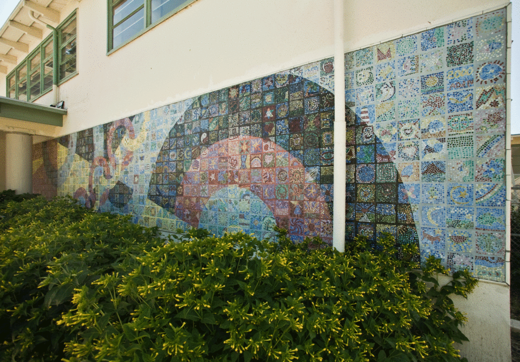 We Are Mavericks, Mission Hill School mosaic