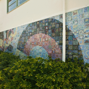 We Are Mavericks, Mission Hill School mosaic