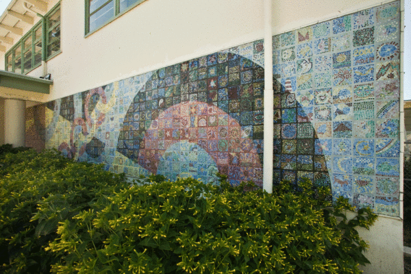 We Are Mavericks, Mission Hill School mosaic