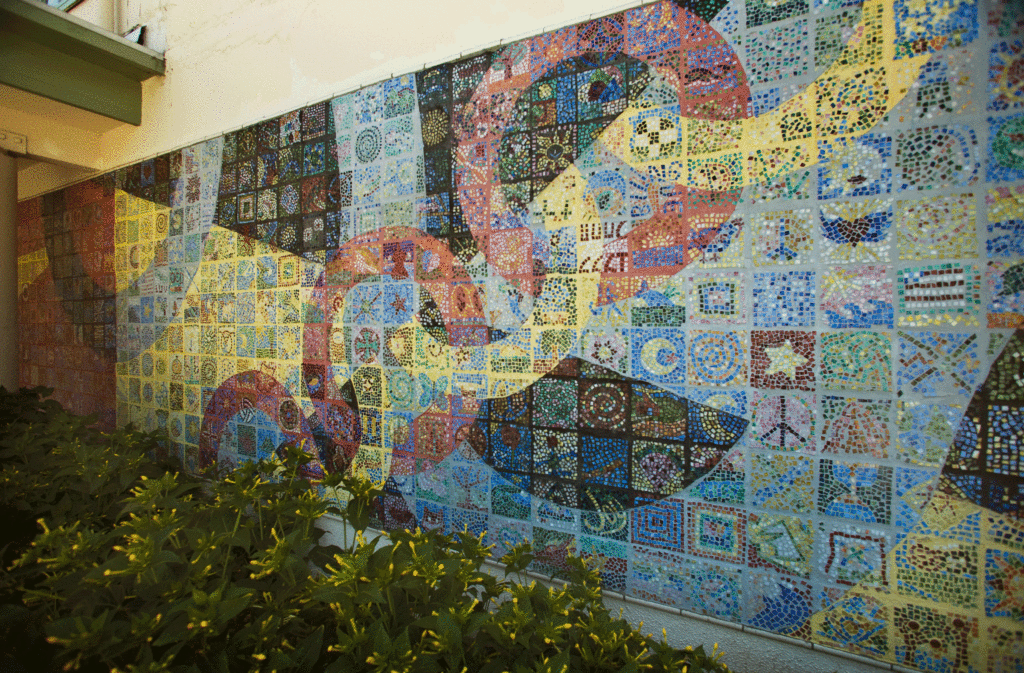 We Are Mavericks, Mission Hill School mosaic