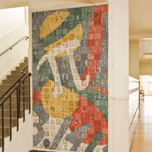 Pi, Mission Hill School mosaic