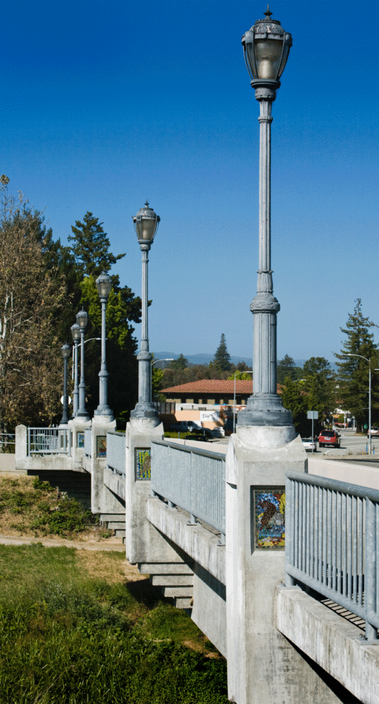 Water Street Bridge, North side view, 2012