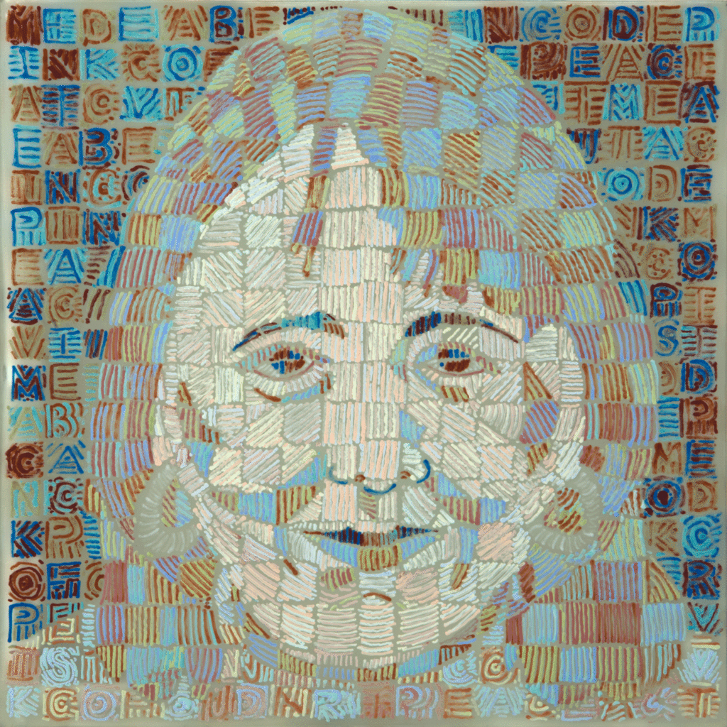 Medea, 12" x 12" encaustics, 2014