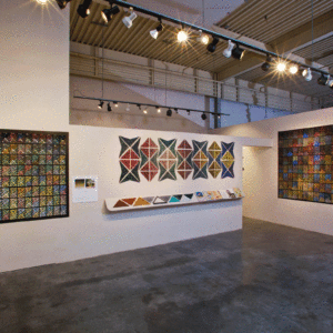 “Tile Color Maps: Installation View” Blitzer Gallery, ceramic tiles, 2017