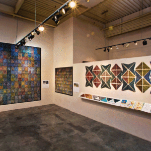 “Tile Color Maps: We’re All Downstream”, Installation View Blitzer Gallery, 2017