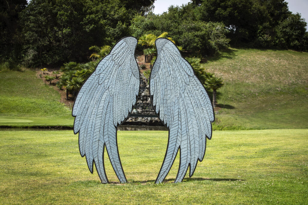 Angel Wings, in honor and memory of Jerry Loyola, commissioned by The Jerry Loyola Foundation.