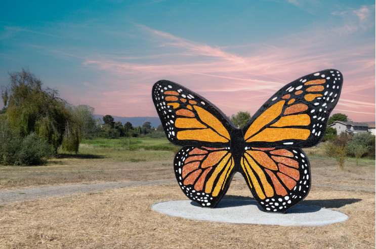 The Covid-19 Memorial Butterfly, Watsonville, CA